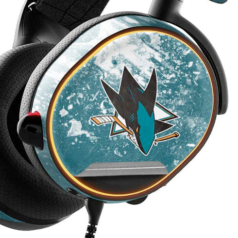NHL San Jose Sharks Frozen SteelSeries Arctis 5 Skin
