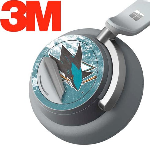 NHL San Jose Sharks Frozen Surface Headphones Skin