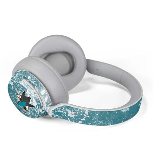 NHL San Jose Sharks Frozen Surface Headphones Skin