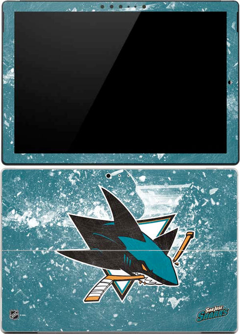 NHL San Jose Sharks Frozen Surface Pro 4 Skin
