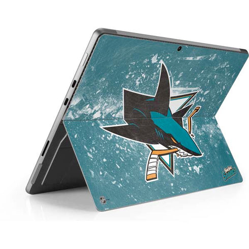 NHL San Jose Sharks Frozen Surface Pro 8 Skin