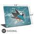 NHL San Jose Sharks Frozen Universal Laptop 12in (9.8 x 6.8in) Skin