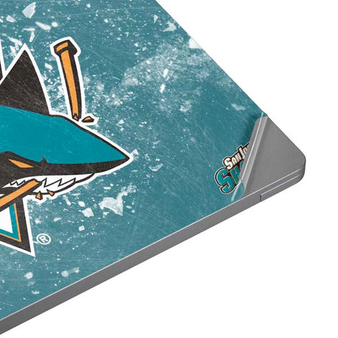 NHL San Jose Sharks Frozen Universal Laptop 16.6in (13.4 x 9.7in) Skin