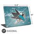 NHL San Jose Sharks Frozen Universal Laptop 17in (13.8 x 10in) Skin