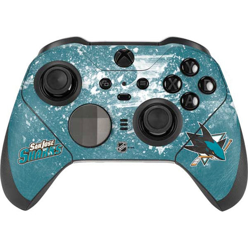 NHL San Jose Sharks Frozen Xbox Elite Wireless Controller Series 2 Skin