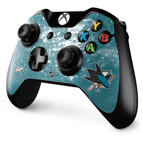 NHL San Jose Sharks Frozen Xbox One Controller Skin