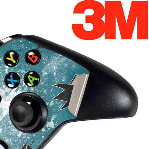 NHL San Jose Sharks Frozen Xbox One Controller Skin
