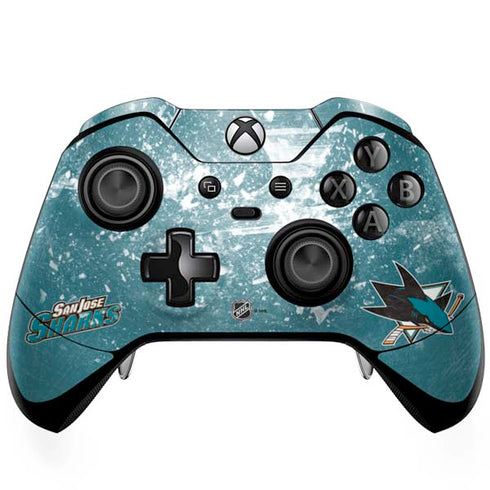 NHL San Jose Sharks Frozen Xbox One Elite Controller Skin