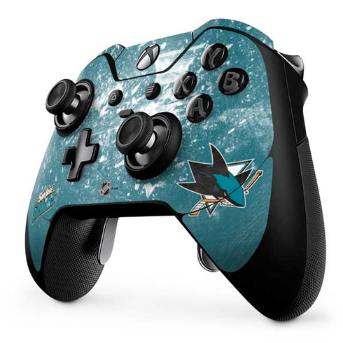NHL San Jose Sharks Frozen Xbox One Elite Controller Skin