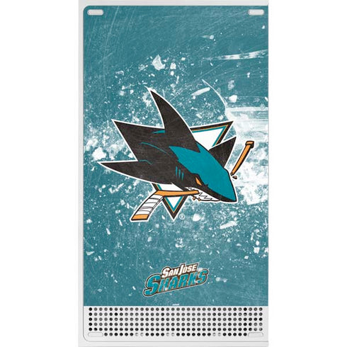 NHL San Jose Sharks Frozen Xbox Series S Skins