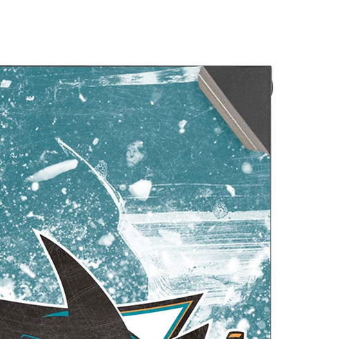 NHL San Jose Sharks Frozen Xbox Series X Console Skin