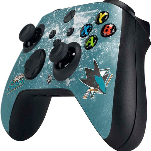 NHL San Jose Sharks Frozen Xbox Series X Controller Skin