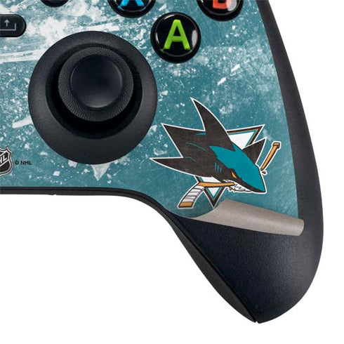 NHL San Jose Sharks Frozen Xbox Series X Controller Skin