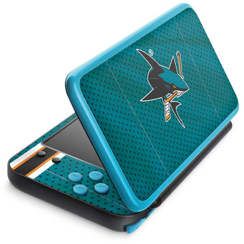 NHL San Jose Sharks Home Jersey Nintendo 2DS XL (2017) Skin