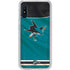 NHL San Jose Sharks Home Jersey Galaxy A10e Clear Case