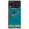 NHL San Jose Sharks Home Jersey Galaxy A12 Clear Case