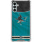 NHL San Jose Sharks Home Jersey Galaxy A13 5G Clear Case