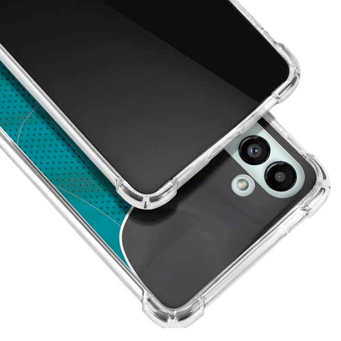 NHL San Jose Sharks Home Jersey Galaxy A13 5G Clear Case