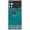 NHL San Jose Sharks Home Jersey Galaxy A14 5G Clear Case