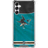 NHL San Jose Sharks Home Jersey Galaxy A14 5G Clear Case