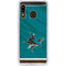 NHL San Jose Sharks Home Jersey Galaxy A20 Clear Case