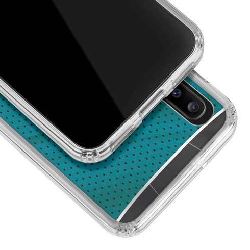 NHL San Jose Sharks Home Jersey Galaxy A20 Clear Case