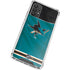 NHL San Jose Sharks Home Jersey Galaxy A32 5G Clear Case