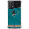 NHL San Jose Sharks Home Jersey Galaxy A52 5G Clear Case