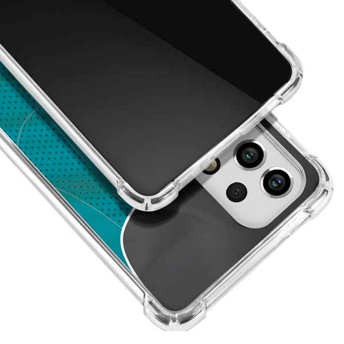 NHL San Jose Sharks Home Jersey Galaxy A53 5G Clear Case