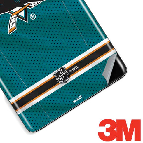 NHL San Jose Sharks Home Jersey Galaxy Note 8 Skin