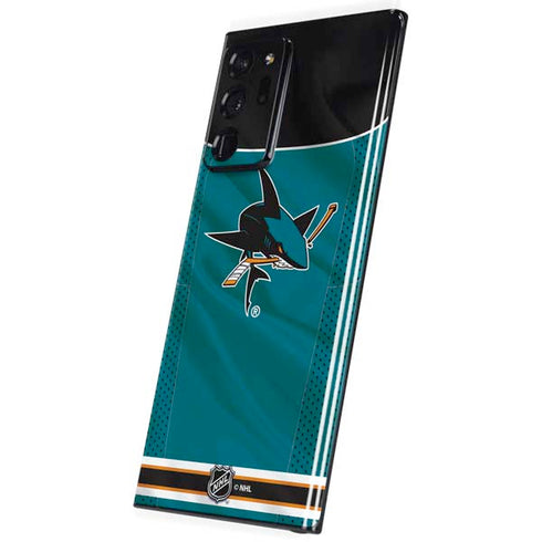 NHL San Jose Sharks Home Jersey Galaxy Note20 Ultra 5G Skin