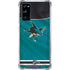 NHL San Jose Sharks Home Jersey Galaxy S20 FE Clear Case