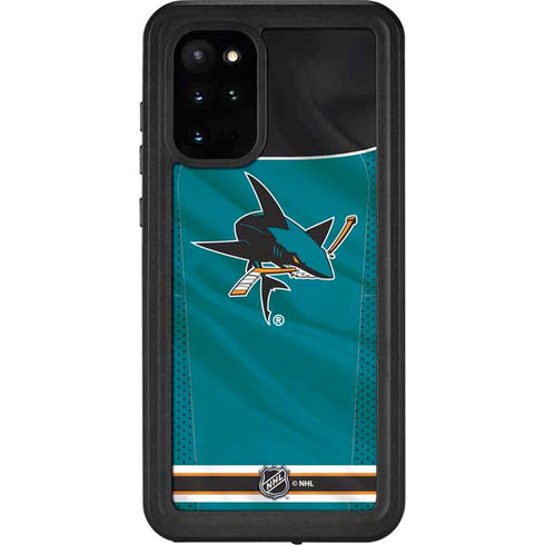 NHL San Jose Sharks Home Jersey Galaxy S20 Plus Waterproof Case