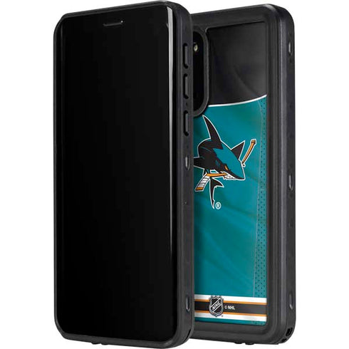 NHL San Jose Sharks Home Jersey Galaxy S20 Plus Waterproof Case