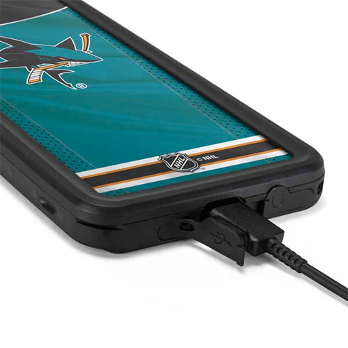 NHL San Jose Sharks Home Jersey Galaxy S20 Plus Waterproof Case