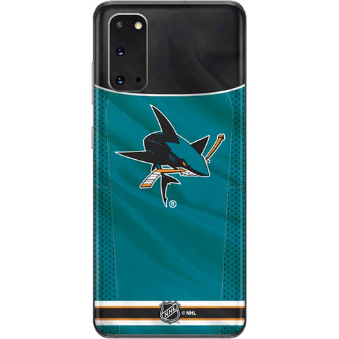 NHL San Jose Sharks Home Jersey Galaxy S20 Skin