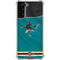 NHL San Jose Sharks Home Jersey Galaxy S21 FE Clear Case