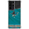 NHL San Jose Sharks Home Jersey Galaxy S21 Ultra 5G Clear Case