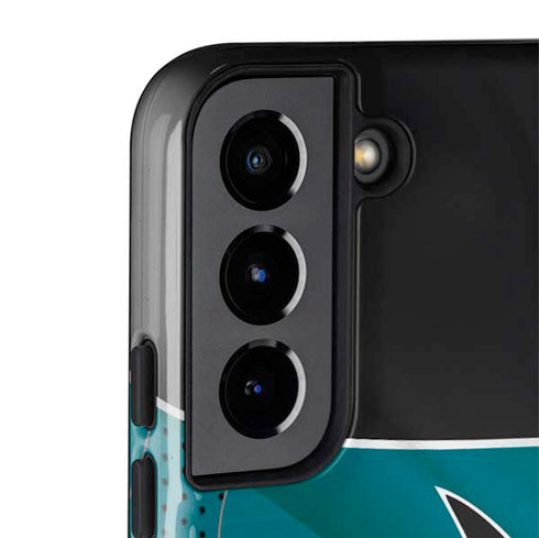 NHL San Jose Sharks Home Jersey Galaxy S22 Plus Pro Case