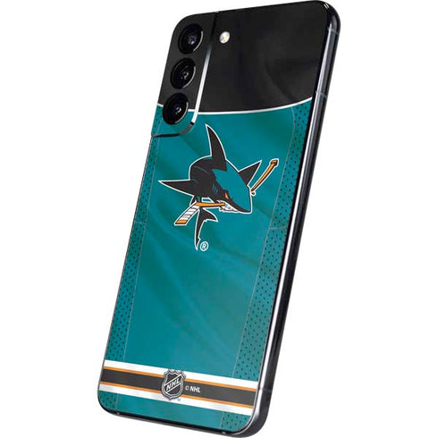 NHL San Jose Sharks Home Jersey Galaxy S22 Plus Skin