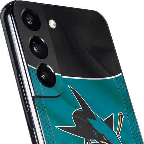 NHL San Jose Sharks Home Jersey Galaxy S22 Plus Skin