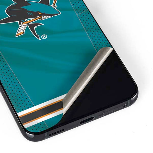 NHL San Jose Sharks Home Jersey Galaxy S22 Plus Skin