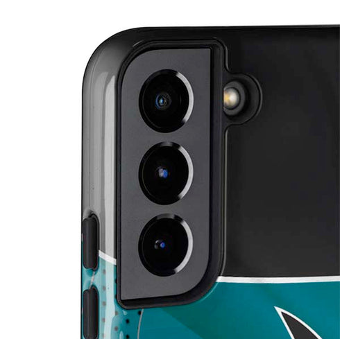 NHL San Jose Sharks Home Jersey Galaxy S22 Pro Case