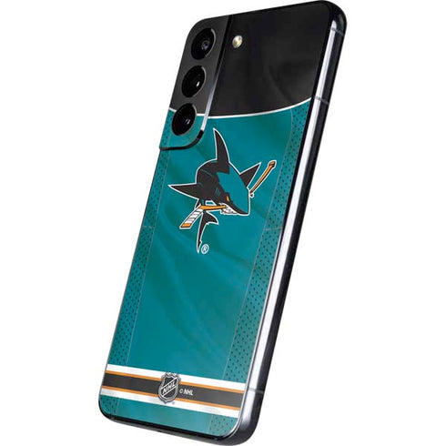 NHL San Jose Sharks Home Jersey Galaxy S22 Skin