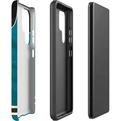 NHL San Jose Sharks Home Jersey Galaxy S22 Ultra Pro Case