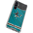 NHL San Jose Sharks Home Jersey Galaxy S23 FE Clear Case