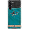 NHL San Jose Sharks Home Jersey Galaxy S23 Plus Clear Case