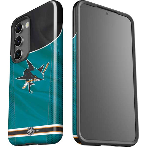 NHL San Jose Sharks Home Jersey Galaxy S23 Plus Pro Case