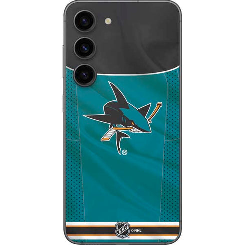 NHL San Jose Sharks Home Jersey Galaxy S23 Skin