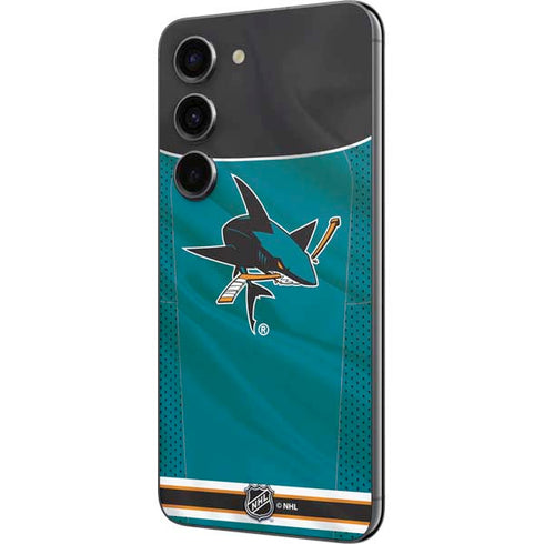 NHL San Jose Sharks Home Jersey Galaxy S23 Skin